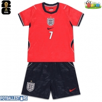 England Bukayo Saka #7 Bortedraktsett Barn VM 2026 Kortermet (+ Korte bukser)